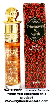 Frank & Myrrh Oil - Roller - Smudge Metaphysical